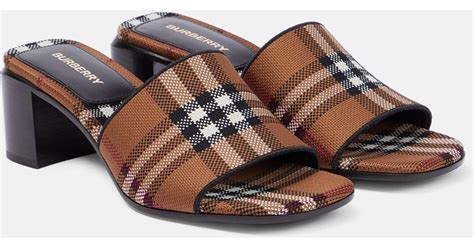 burberry vintage mules|Burberry Mules for Women .